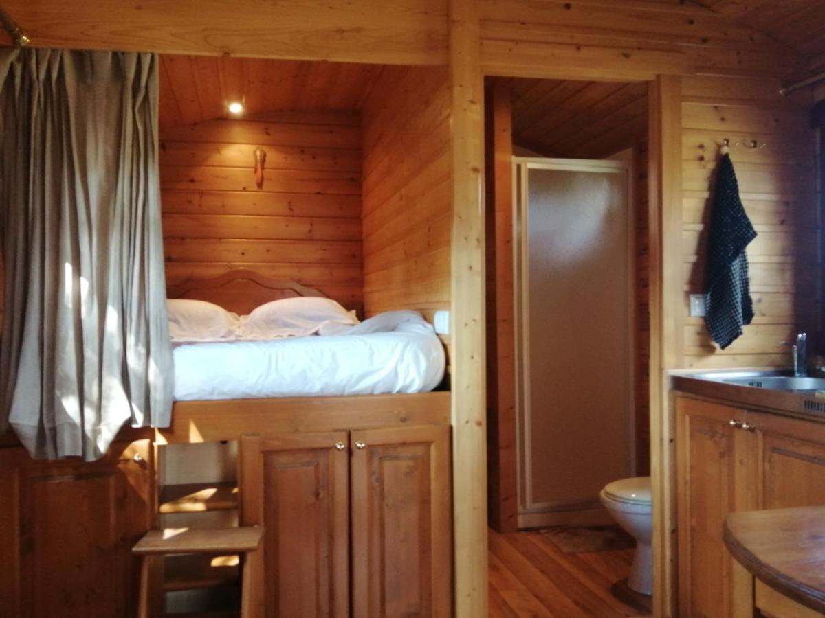 Les Roulottes De La Ferme Des Chanaux Saint-Julien-d'Ance Экстерьер фото