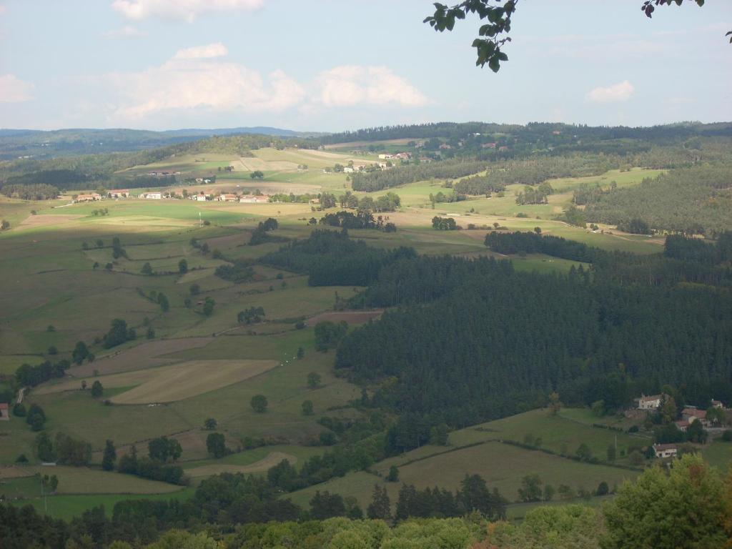 Les Roulottes De La Ferme Des Chanaux Saint-Julien-d'Ance Экстерьер фото